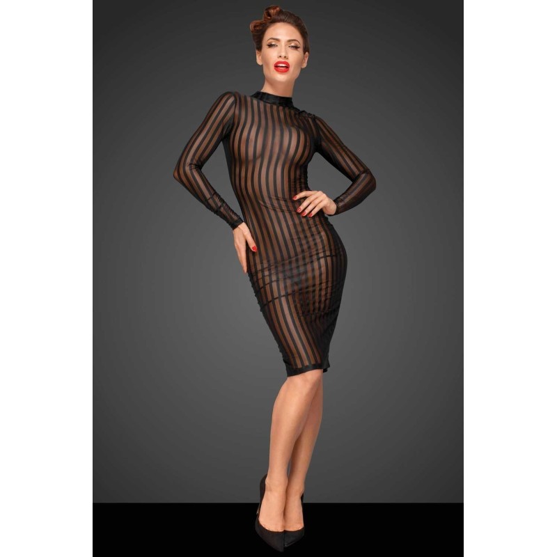 Robe sexy transparente F182