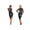 Robe Midi avec dentelle Douce F228