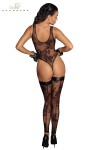 Body en tulle floqué F242  