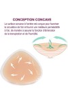 Faux seins  réalistes, forme triangle pour une apparence naturelle