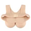 Buste faux seins 100% silicone, style brassière 