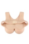 Buste faux seins 100% silicone, style brassière   