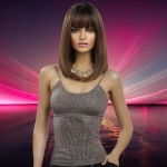 Perruque mi longue,  une  coiffure  de séduction