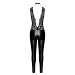 Combinaison collier Libido F298 wetlook et dentelle