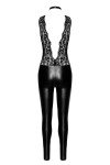 Combinaison collier Libido F298 wetlook et dentelle