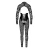 Combinaison corset Enigma F299 dentelle et wetlook (6023),Combinaison corset Enigma F299 dentelle et wetlook (6024),Combinaison 