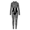 Combinaison corset Enigma F299 dentelle et wetlook (6023),Combinaison corset Enigma F299 dentelle et wetlook (6024),Combinaison 