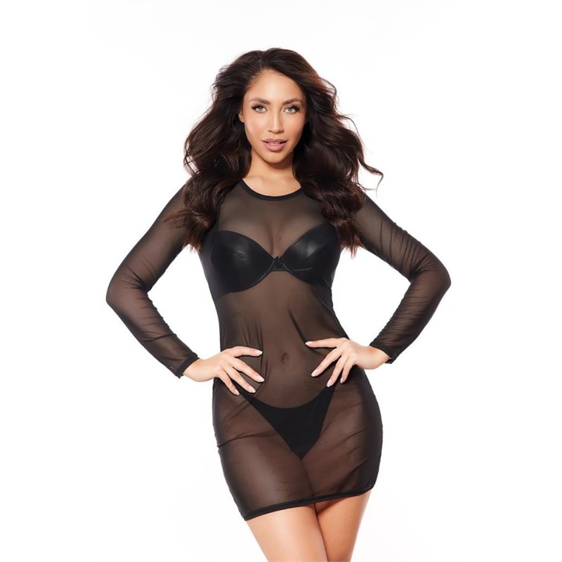 Robe tulle noir V-10639 - Axami (54726),Robe tulle noir V-10639 - Axami (54727),Robe tulle noir V-10639 - Axami (54728),Robe tul