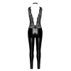 Combinaison collier Libido F298 wetlook et dentelle (55250),Combinaison collier Libido F298 wetlook et dentelle (55251),Combinai