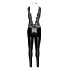 Combinaison collier Libido F298 wetlook et dentelle (55250),Combinaison collier Libido F298 wetlook et dentelle (55251),Combinai