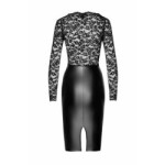 Robe midi en dentelle et look mouillé F295 Euphoria