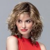Perruque mi longue Monofilament, ultra-tendance