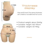 Panty fesses hanches en silicone, un look parfait pour Femme