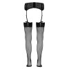 Bas résille noir - Cotelli Legwear