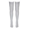 Bas autofixants blanc - Cotelli Legwear