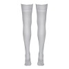 Bas autofixants blanc - Cotelli Legwear