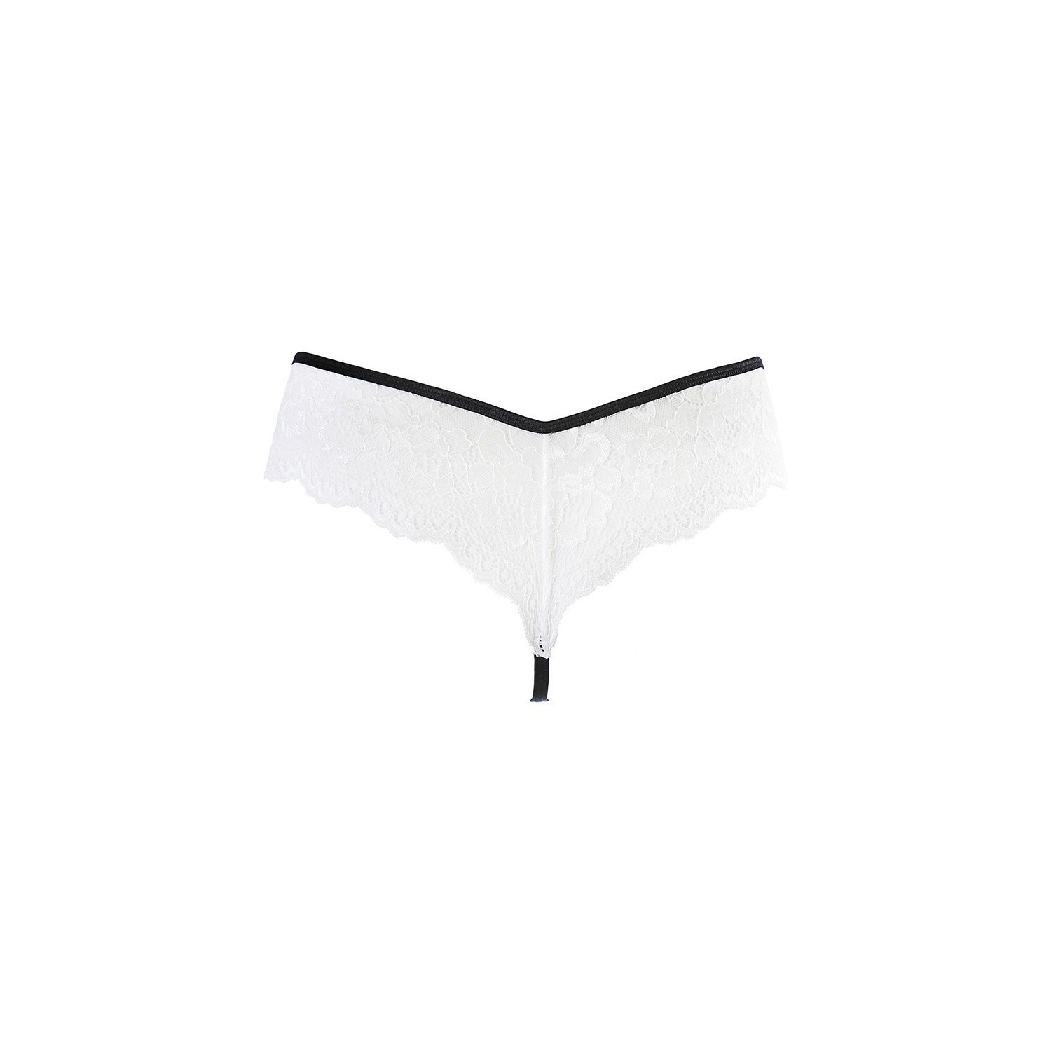 String dentelle blanc V-10488 - Axami