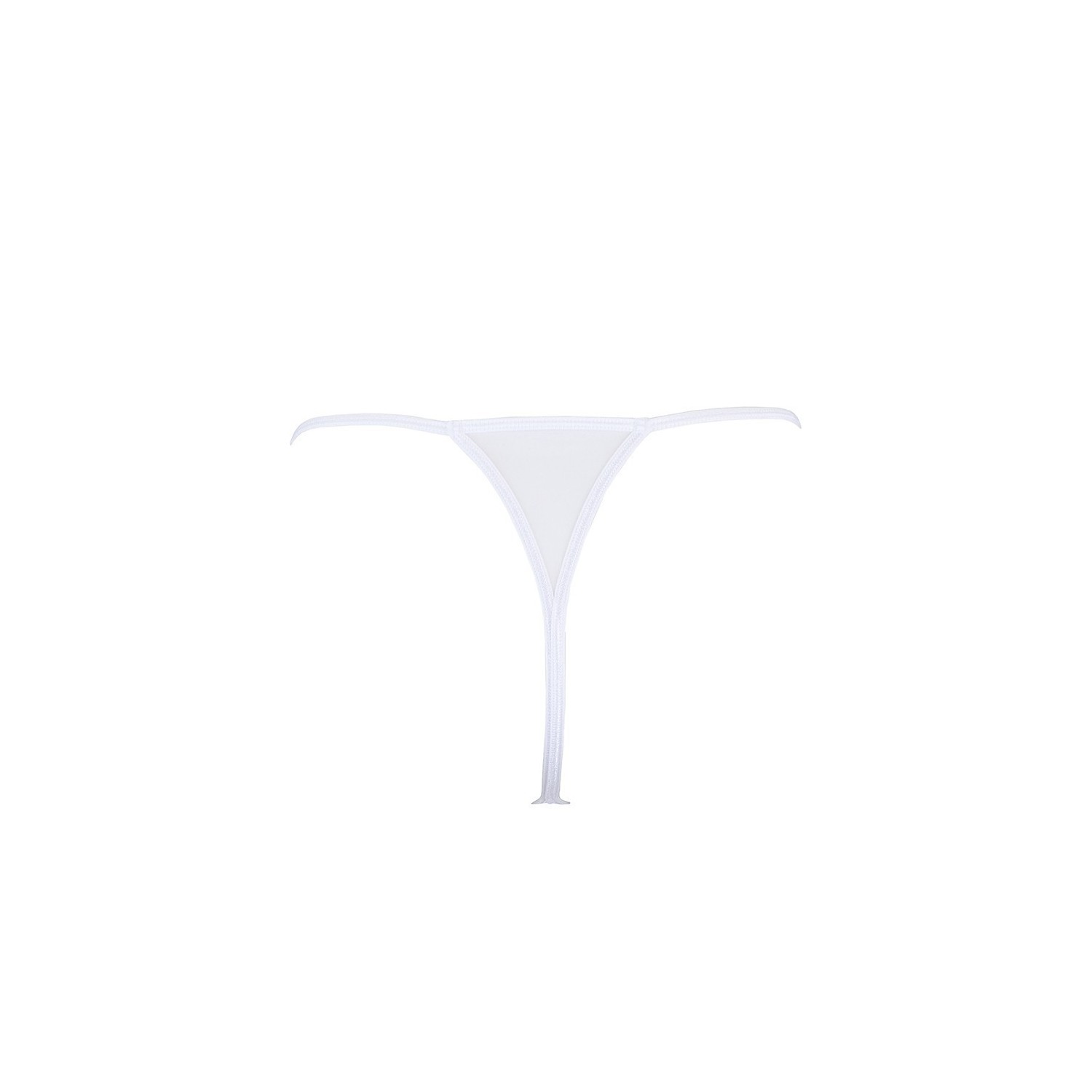 String blanc à clous dorés V-9798 - Axami