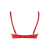 Soutien-gorge push-up rouge V-10351 - Axami