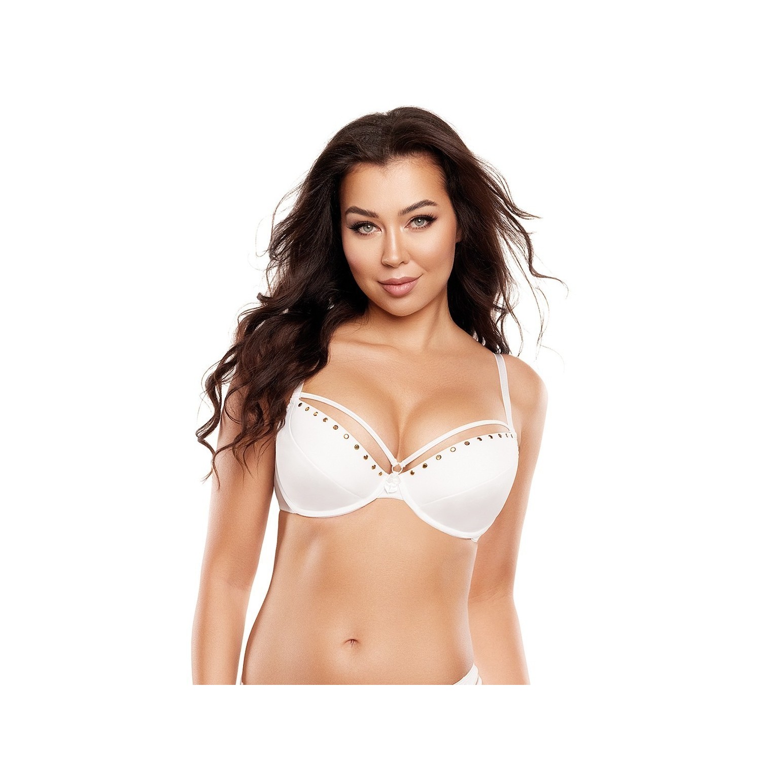 Soutien-gorge push-up blanc V-10331 - Axami