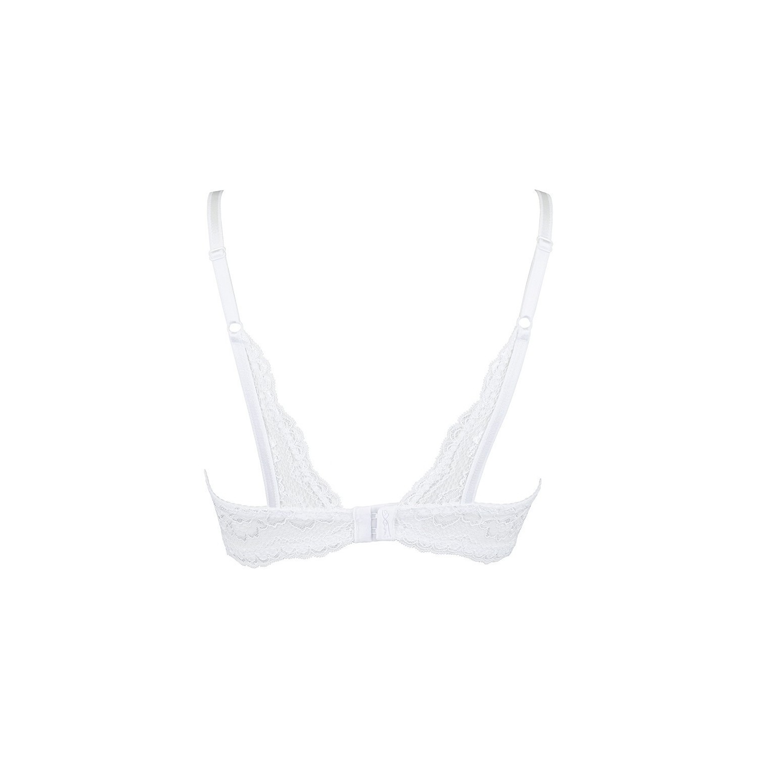 Soutien-gorge ouvert blanc V-9821 - Axami