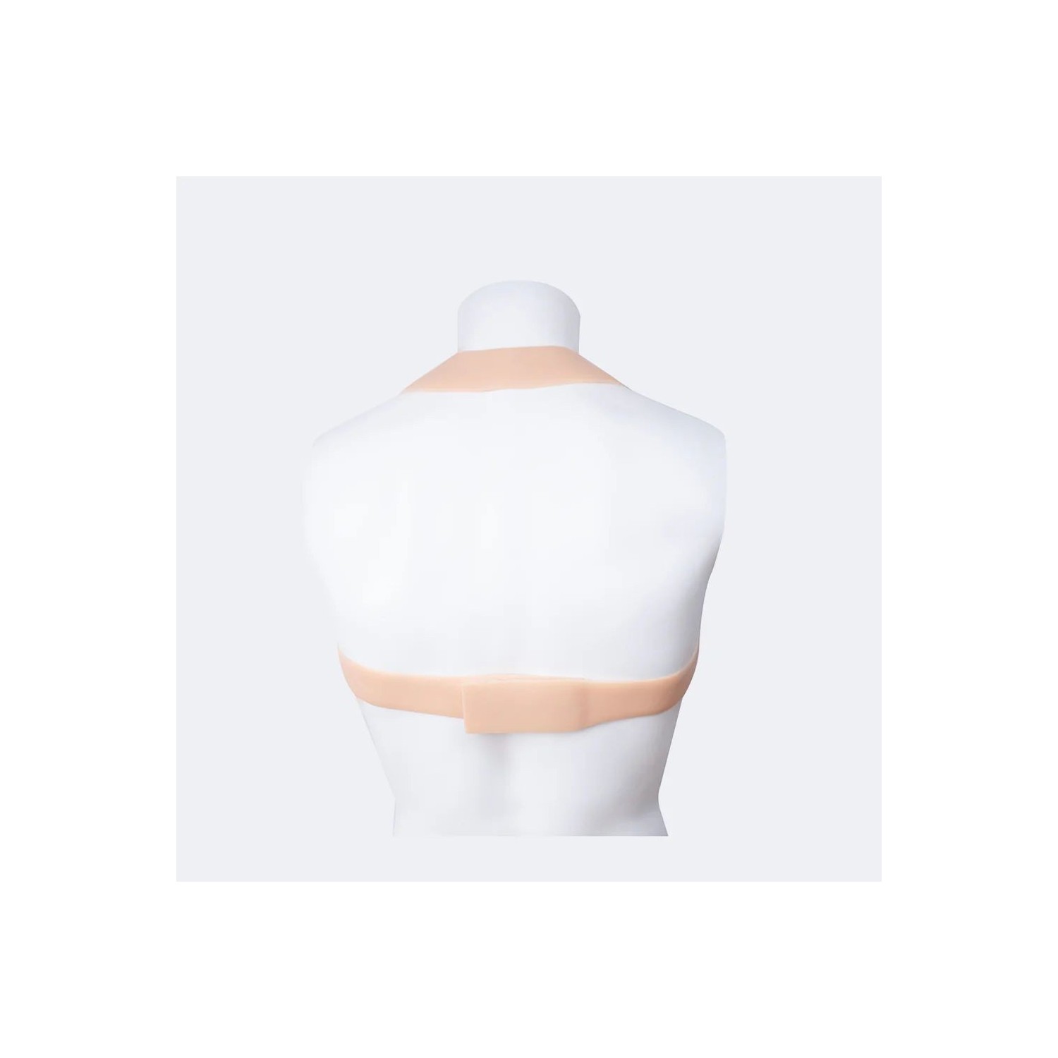 Buste plastron faux seins, pour la saison estivale