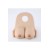 Buste faux seins 100% silicone, dos nu