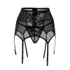 Serre-taille jarretelles avec string