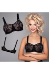 Soutien-gorge dentelle, pour faux seins