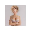 Buste faux seins silicone, col haut