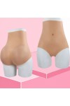 Panty rehausseur de fesses rembourré en silicone, taille haute