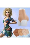 Panty rehausseur de fesses rembourré en silicone, taille haute