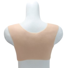 Buste faux seins, encolure ronde, design haut de gam