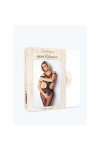 Le numéro 3 bodystocking Clara Morgane - Noir
