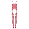 F214 Bodystocking - Rouge