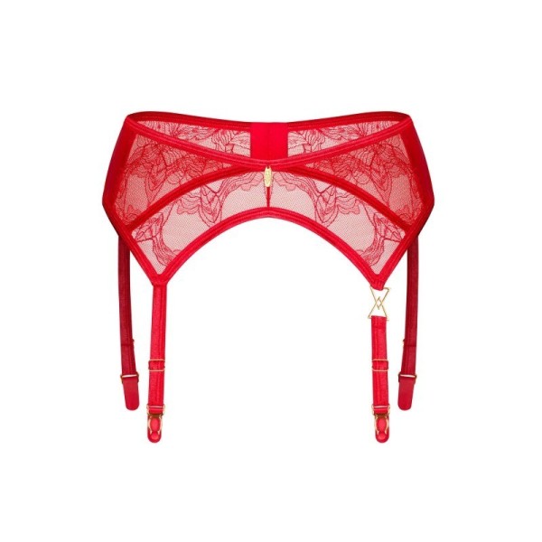 Aliosa porte-jarretelles - Rouge