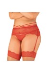 Loventy Porte-jarretelles - Rouge