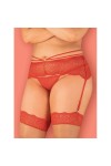 Loventy Porte-jarretelles - Rouge