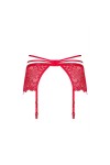 Loventy Porte-jarretelles - Rouge
