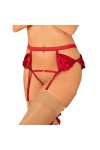 Rubinesa Porte-jarretelles - Rouge
