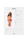 Rubinesa Porte-jarretelles - Rouge