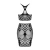 K101 top et jupe - Noire