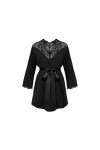 Bellastia peignoir - Noir