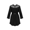 Bellastia peignoir - Noir