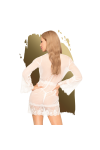 Hypnotic power Peignoir - Blanc
