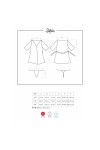 Satinia Peignoir - Noir