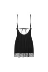 Lobellis nuisette et string - Noirs