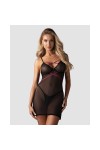 Novenes nuisette et string - Noir