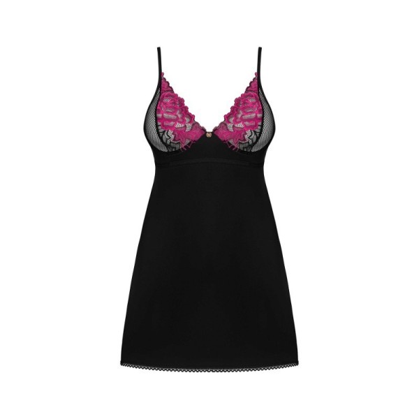 Rosenty nuisette et string - Noire