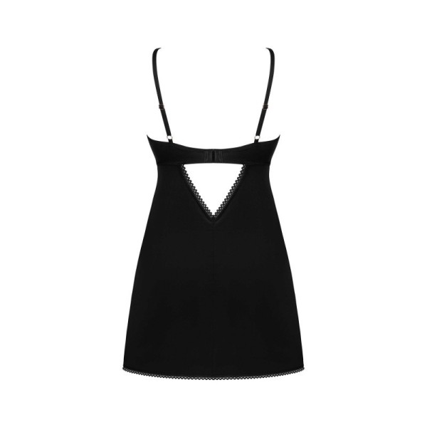 Rosenty nuisette et string - Noire